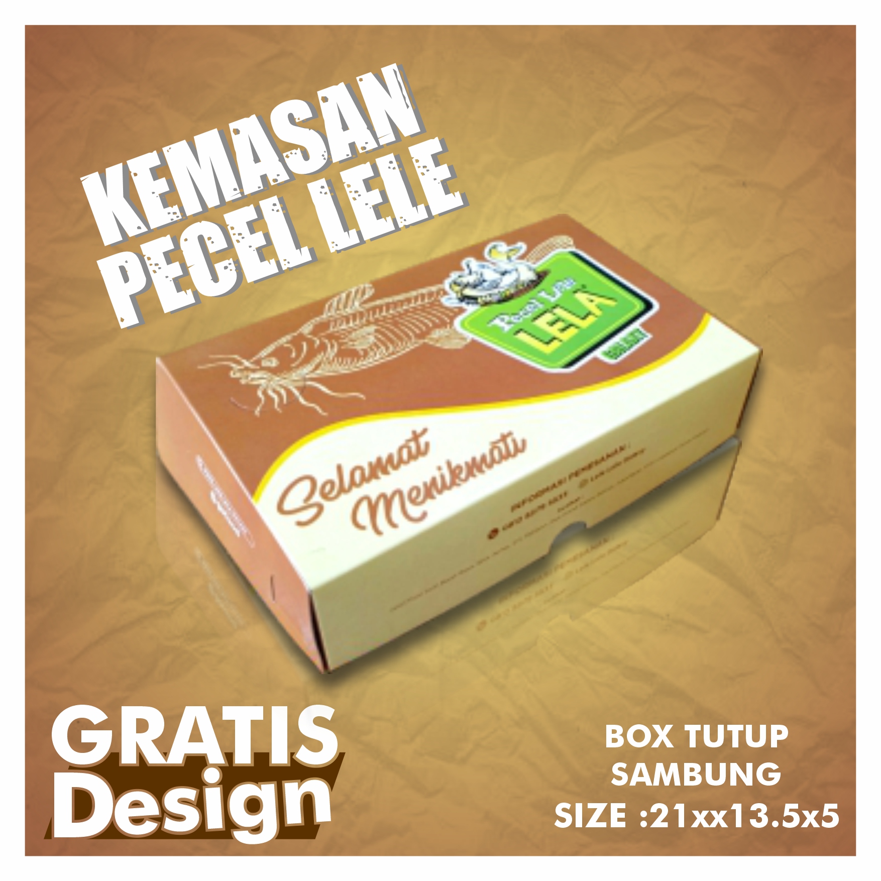 Kemasan  Pecel Lele variant