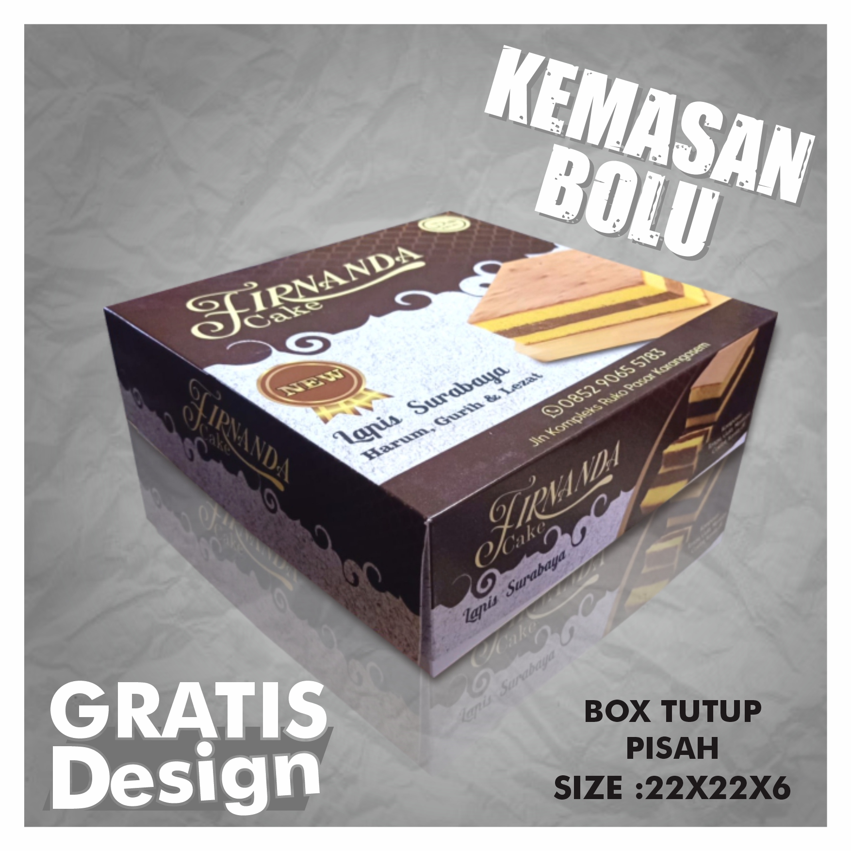 Kemasan Bolu variant