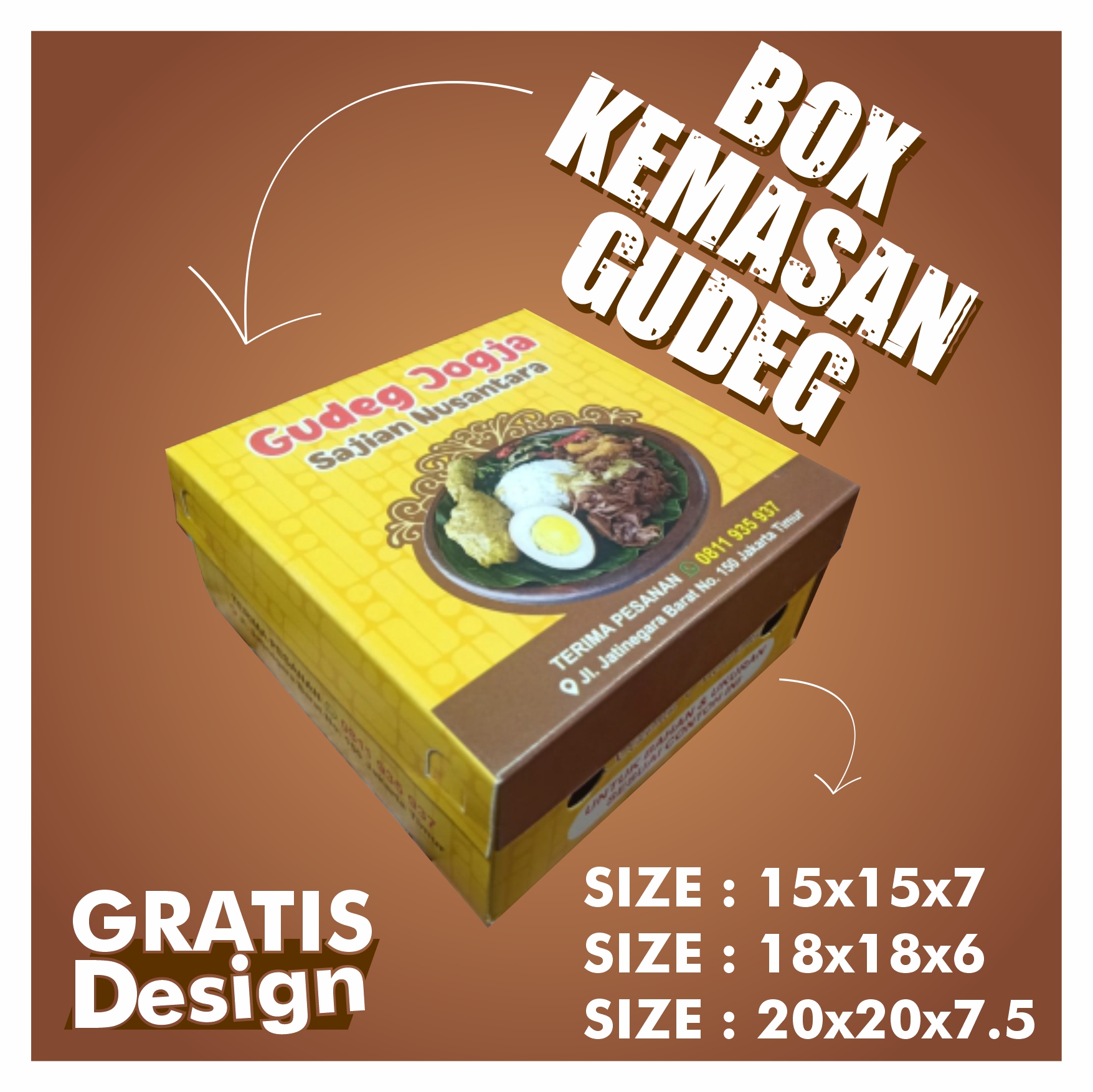 Kemasan Gudeg